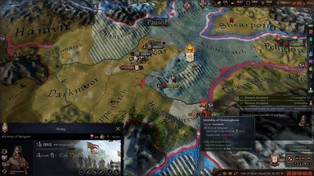 Encircled - Nords! - Let's Play Elder Kings 2 [CK3 Mod] - 30 смотреть онлайн