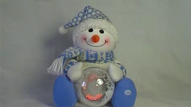 Электромеханическая игрушка «Дед Мороз, Снеговик со снежным шаром» арт. HM-007В 2 смотреть онлайн