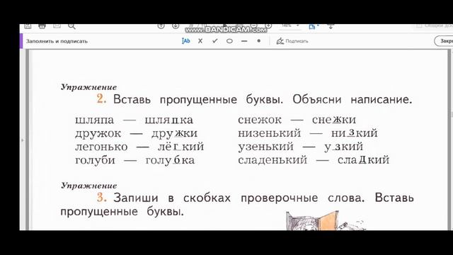 Видео-урок по русскому языку "Парные по звонкости-глухости" (2 класс) смотреть онлайн