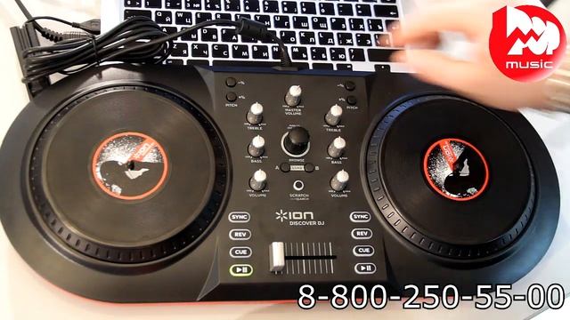 DJ-контроллер ION AUDIO DISCOVER DJ