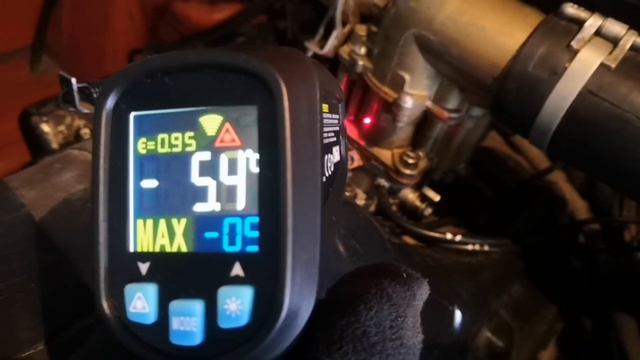ЗАЗ 968 обзор и пуск мотора в - 14 с замером температур смотреть онлайн
