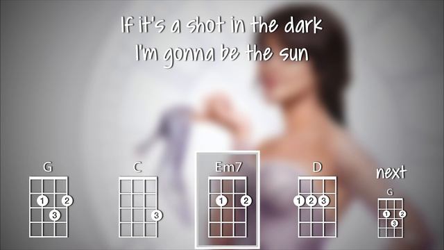 Million To One (ukulele play-along) Key G смотреть онлайн