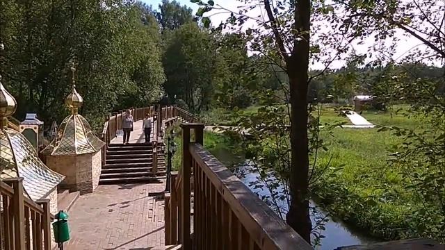Радонеж. Источник преподобного Сергия Радонежского. Святые места. смотреть онлайн