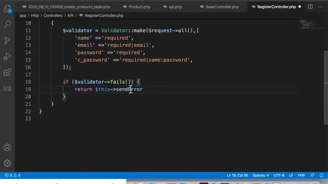 44 Laravel 6:7:8 PHP | Project RESTful API смотреть онлайн
