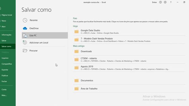 Google DATA STUDIO: Criando relatórios a partir do Excel! Upload do Excel para o Data Studio! смотреть онлайн