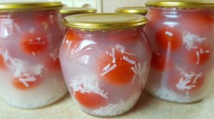 Помидоры в СНЕГУ на зиму, цыганка готовит. Gipsy cuisine.