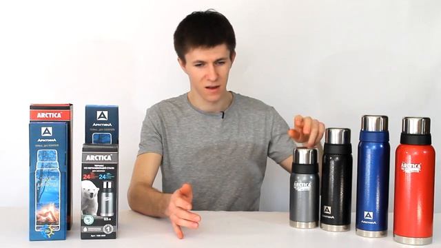 Термос из нержавеющей стали Арктика 106 серии (видео обзор) смотреть онлайн