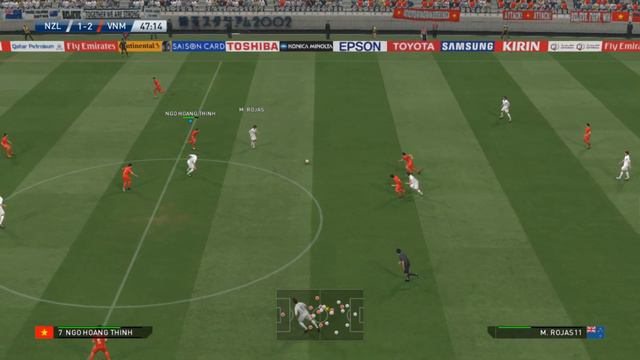 PES 2016: New Zealand VS Vietnam (Asian Cup 2015 bảng A - Trận 1) смотреть онлайн