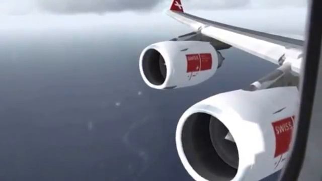Swiss Air Airbus A340 600 Tel Aviv Ben Gurion International Airport Approach смотреть онлайн