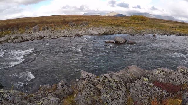Первый и второй пороги вид с берега смотреть онлайн