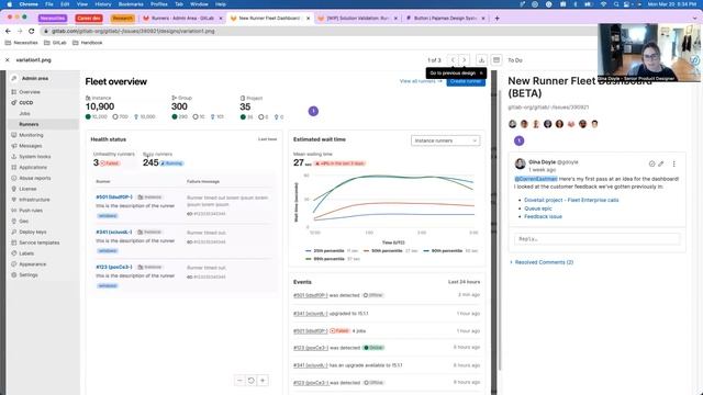 Design for new Runner Fleet Dashboard смотреть онлайн