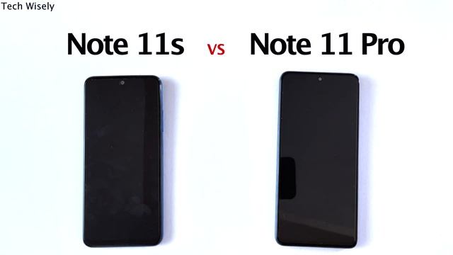 Xiaomi Redmi Note 11s Vs Note 11 Pro 5G - SPEED TEST