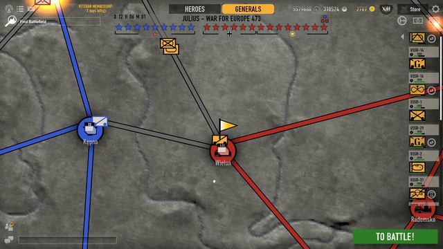 Heroes & Generals. Campaign Map (RTS) смотреть онлайн