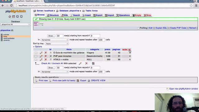[Curso de PHP 69 de 93] [MySQL 14 de 14] Relacionamentos (select composto) смотреть онлайн