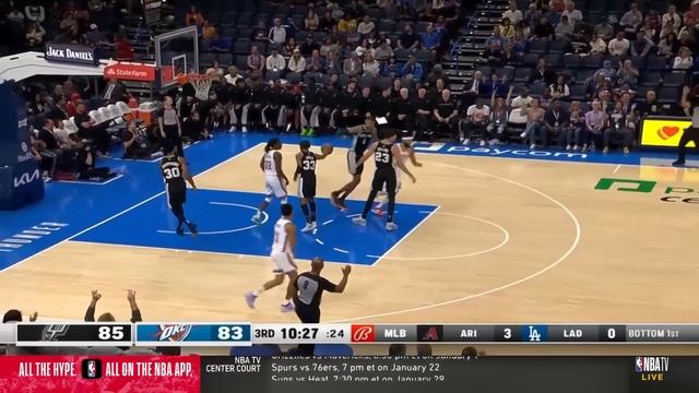 San Antonio Spurs vs. Oklahoma City Thunder Full Game Highlights | Oct 9 | 2023 NBA Preseason смотреть онлайн