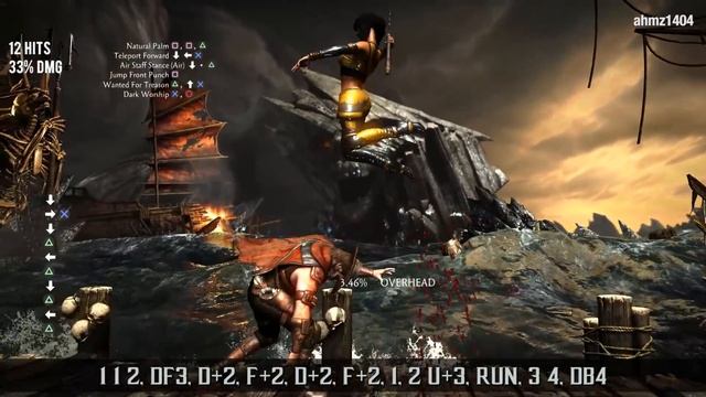 Mortal Kombat X: TANYA (Dragon Naginata) Beginner Combo Guide смотреть онлайн