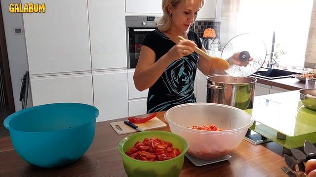 Готовим ленивое лечо.?? 45 минут и всё готово.@galabum смотреть онлайн