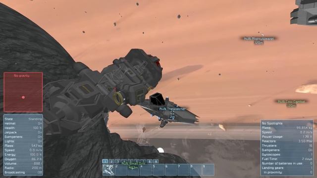 Space Engineers, Scot's got a runner! (Season 3.5, Ep 14) смотреть онлайн