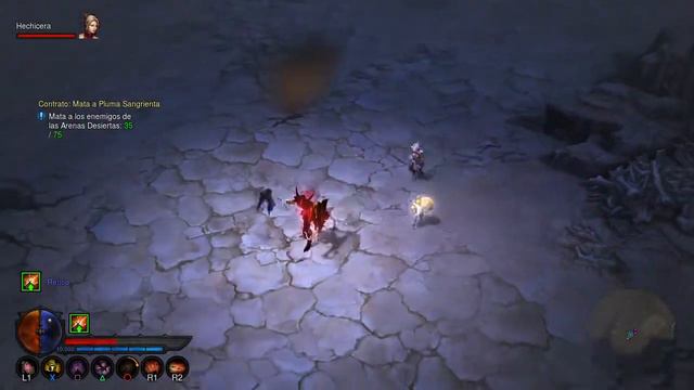 Diablo 3 ps3, cazador de demonios, cheat 27, contrato, mata a Pluma Sangrienta смотреть онлайн