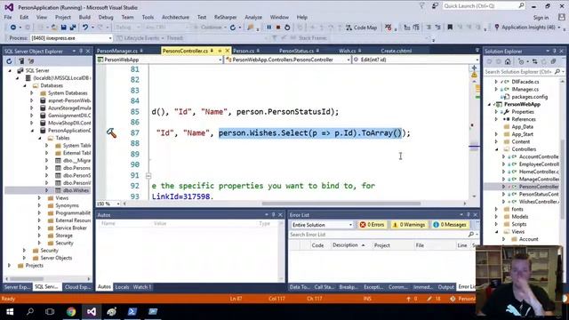 Fluent API - Many to Many relations - GET - Edit with multiselect Wishes смотреть онлайн