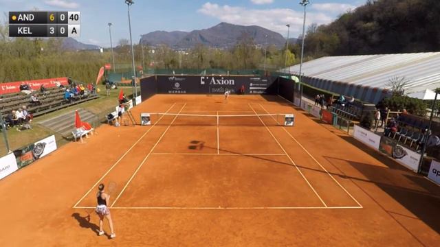 Mirra Andreeva [3] - Nadine Keller | W60 Chiasso 2023 Qualifying Round 1