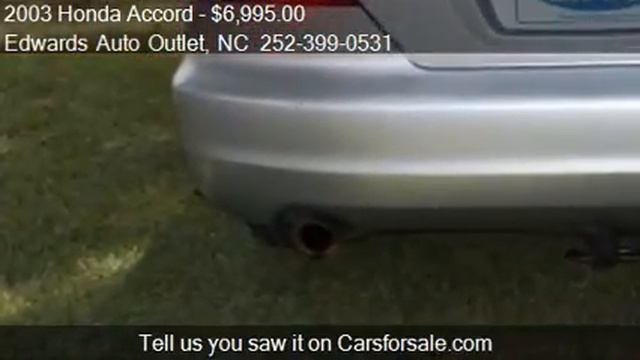 2003 Honda Accord LX V6 coupe AT - for sale in Wilson, NC 27 смотреть онлайн