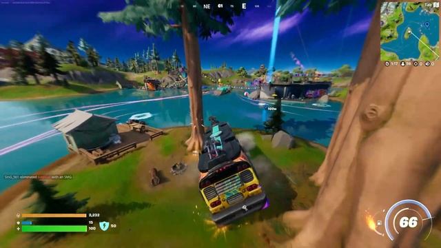 Land at Groovy Grove or Fungi Farm and travel to The Glow Fortnite смотреть онлайн