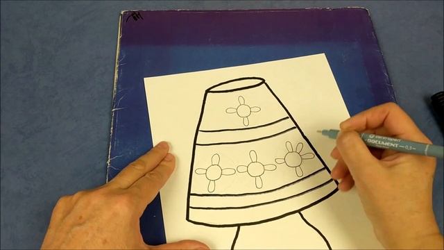 Как нарисовать настольную лампу карандашами | How to draw a table lamp with pencils смотреть онлайн