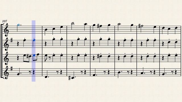 Merry-Go-Round Of Life – Joe Hisaishi For SATB Saxophone Quartet