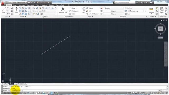 AutoCAD 2011 Lesson 1 смотреть онлайн