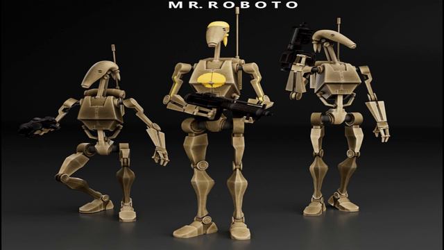 B1 Battle Droid [Star Wars] - Mr. Roboto - [AI Cover] [Styx] смотреть онлайн