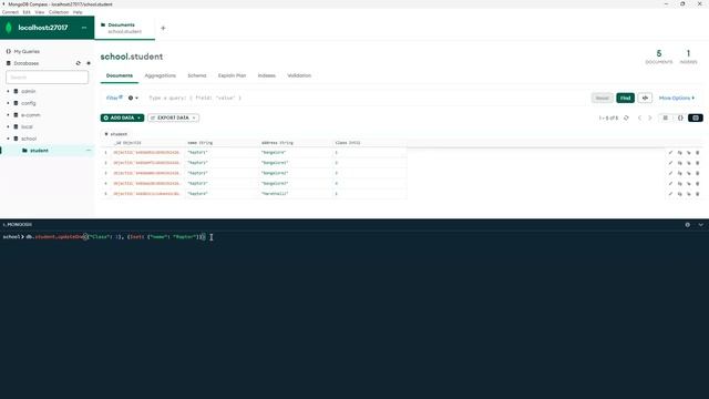 Update in Mongo DB смотреть онлайн