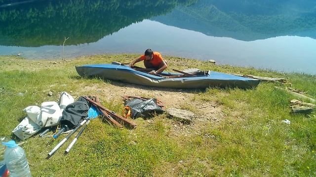 Skin-on-frame Kayak Assembly