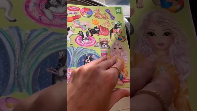 СОБАЧКИ ОБЗОР ТОП МОДЕЛЬ АЛЬБОМ С НАКЛЕЙКАМИ TOPMODEL DOG - 10740