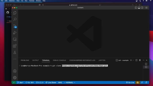 Git Clone: Getting Code from a GitHub Repo смотреть онлайн
