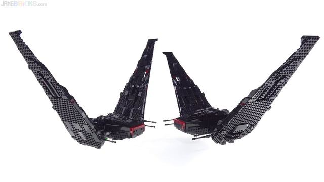 LEGO Star Wars Kylo Ren's Shuttle quick review + comparisons, & more! 75256 смотреть онлайн