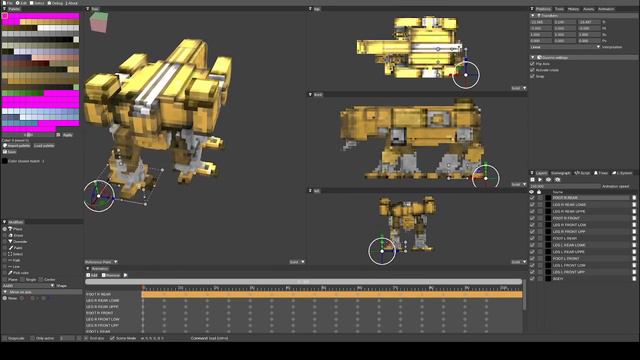 Command & Conquer Tiberian Sun - HMEC model in vengi voxedit смотреть онлайн