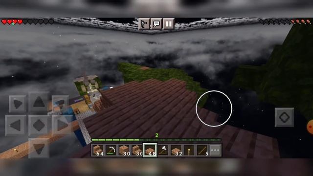 Достравиваю домик на дереве! Выживаю на one block в Майнкрафте! смотреть онлайн