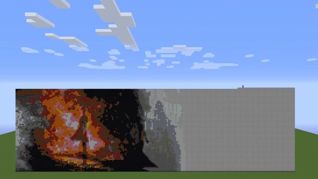 FINAL FANTASY XVI // 32.400 blocks // Speed art // Minecraft смотреть онлайн