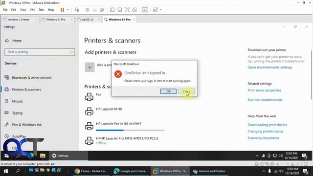 How to Use a Host Configured Printer on a Virtual Machine in VMware Workstation смотреть онлайн