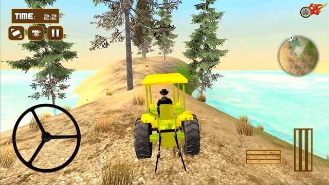 Offroad Tractor Driving Simulator - Farming Vehicles Driver | Android Gameplay смотреть онлайн