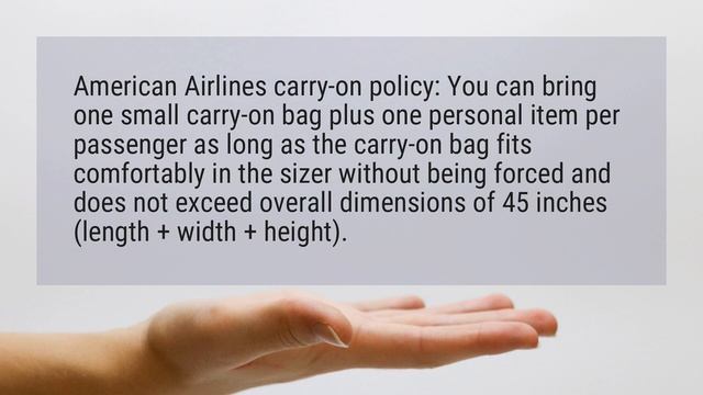 Can you bring a duffel bag as a carry on American Airlines? смотреть онлайн