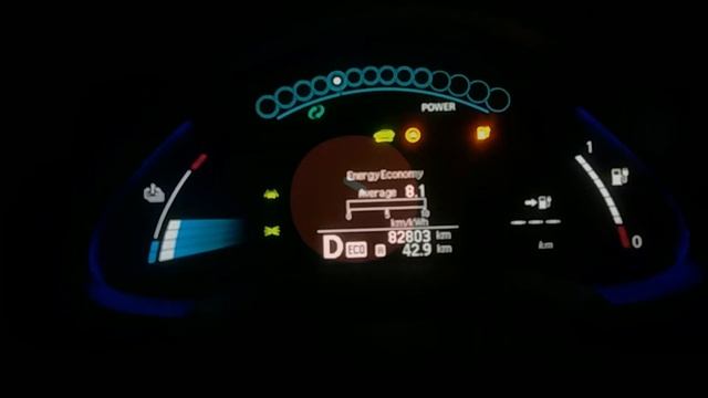 Nissan Leaf полная выкатка 40 кВт батареи из элементов CATL со 100% заряда до 0% смотреть онлайн