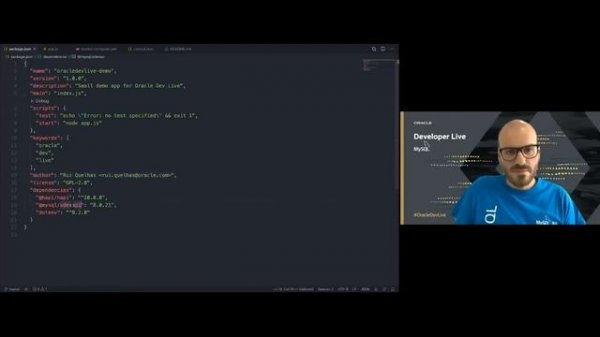 Developing NodeJS Applications with MySQL 8.0