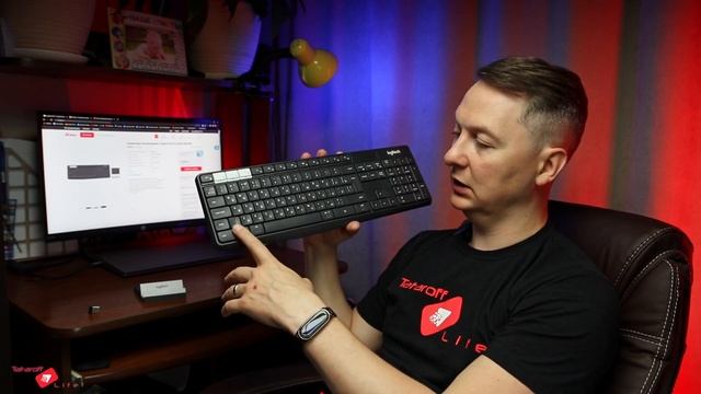 беспроводная клавиатура Logitech 375s клавиатура 3в1 bluetooth клавиатура для планшета смотреть онлайн