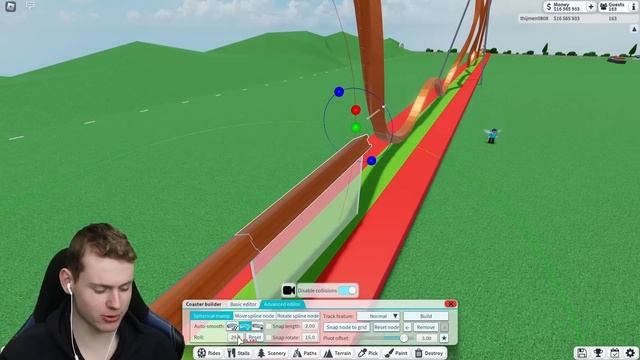 Can I Build the THINNEST Rollercoaster in Theme Park Tycoon 2?! смотреть онлайн