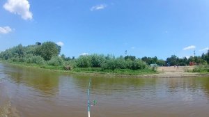 р. Иртыш г. Омск 20.06.2022 год №14 Пляж Центрального района. Обзор с воды.