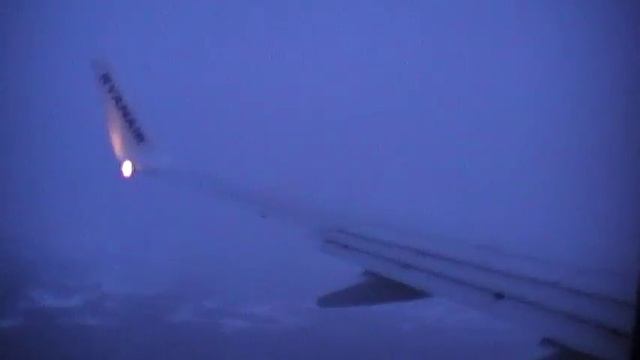 Ryanair Landing At Tampere-Pirkkala Airport