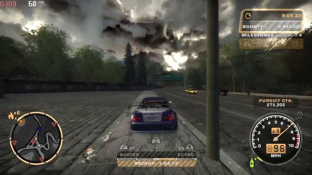 Need for Speed Most Wanted (2005) - Final Pursuit + Ending (2022 Graphics Moded) смотреть онлайн
