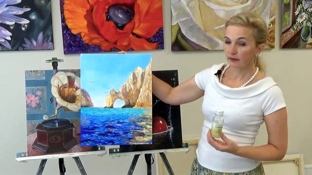Покрываем картину лаком. Как, когда? Выбирайте лак правильно! We cover the picture with varnish. смотреть онлайн